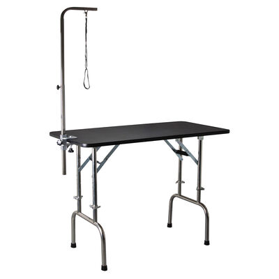 Aeolus, Height Adjustable Folding Table-48"Lx24"Wx32"-37"H